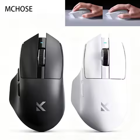 MCHOSE G7 Wireless Bluetooth Mouse Office Ergonomic Mouse Three mock E-sports Game Computer Lightwei