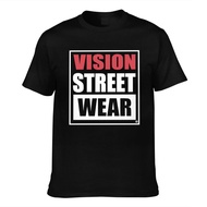 Men t shirt Cheap Sale 100% Cotton Funny Tee Vision Street Wear Mens Classic Big Logo Men's Short Sleeve T-shirt