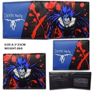Death Notes Peripheral Coin Purse Night God Tsukimi Sea Sand Color Printing Short Half Fold Card Hol