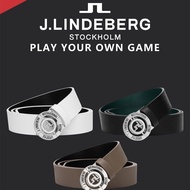 ใหม่ J.lindeberg เข็มขัดกอล์ฟ Unisex,เข็มขัดกีฬากอล์ฟกันน้ำอินเทรนด์เข็มขัดแฟชั่นทนทานตลอด24ชั่วโมง Deliveryj.lindebergmalbonscotty