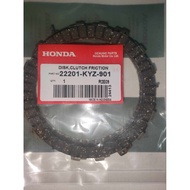 clutch lining/clutch friction disk set xrm 125 f.i 22201-KYZ-901