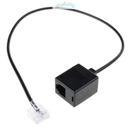 SHFY Telephone Adapter Cord RJ45 to RJ11 Converter Connector Cable for Modem
