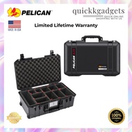 Pelican 1535 Air Carry-On Case with TrekPak Divider System (Limited Lifetime SG Warranty)