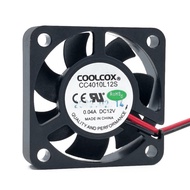 COOLCOX CC4010L12S 4010 2 Wire 12V 0.04A Silent Cooling Fan 4CM