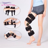หัวเข่าที่ปรับความยาวได้บานพับหัวเข่า orthosis Splint เอ็นการบาดเจ็บการฟื้นฟูสมรรถภาพหลังผ่าตัด Knee
