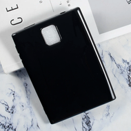 【AA BEAUTIFUL】 For BlackBerry Passport Q30 Gel Pudding Silicone Phone Protective Back Shell For Blac