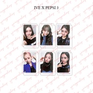 [READY / SET] IVE X PEPSI 3 PHOTOCARD UNOFFICIAL FANMADE YANGPASHOP IZON IVE IZONE IZ*ONE WONYOUNG Y