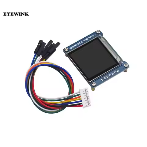 Waveshare 128x128, General 1.5inch RGB OLED display Module, 16-bit high color, Display color: RGB, 6