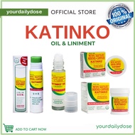 KATINKO 10G / 30G / ROLL ON / STICK / LINIMENT 35ML / LINIMENT 50ML / SPRAY / INHALER