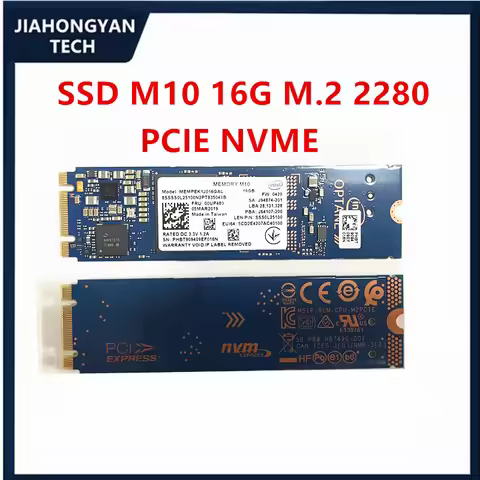 5PCS 1PCS 2PCS For Intel optane 2nd generation M10 64G 32G 16G 2280 2242 M.2 solid-state SSD memory 