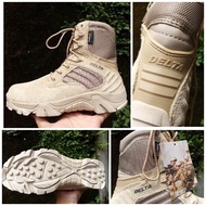 Imported Leather Delta Tactical Men's Safety Boots