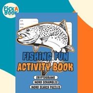 [100% Original Books] - Fishing Fun Activity Book : Word Searches Puzzles, Word Scramble  by Maniacm