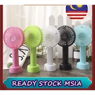 Rechargeable Portable Fan + Battery Multifunction Handy Fan With Stand