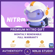 GIFT Discord Nitro Premium Full Warranty Yearly | iOS Android PC