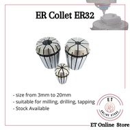 ER Collet, ER32 Spring Collet Grade AA for Milling Machine