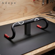 Adepe Lightweight Bicycle Handlebar Drop Bar Aerodynamic Profile Road Bike Accessory for Endurance C