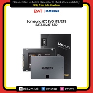 Samsung 870 EVO 1TB SATA III 2.5" SSD