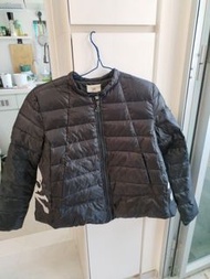 骷髏頭黑色羽絨外套