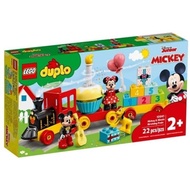 【LEGO 樂高】磚星球〡10941 得寶系列 米奇&米妮生日火車 Mickey & Minnie Birthday Train