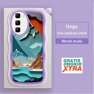 Casing hp Infinix Hot 20s 30i 30 40 40i 50 Pro Plus 50i smart 9 Peak and ice pattern 3D Soft Case Co