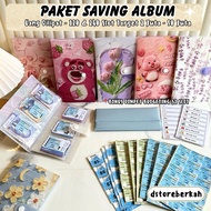(PART 1) Bonus Budgeting Wallet - Saving Package 120 & 240 SlotAlbum Free Number Method Sticker, Tar