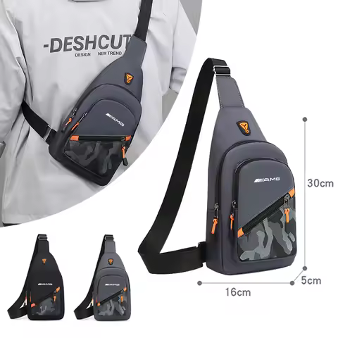 Car Small Backpack One-shoulder Bag Messenger Car Key Bags For Mercedes Benz W204 W205 W211 203 212 