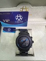【CARLTON卡爾頓】運動菱紋石英男士腕錶 CA0330
