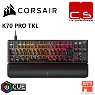 CORSAIR K70 PRO TKL High-Performance Hall Effect Gaming Keyboard with Rapid Trigger