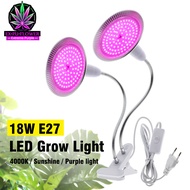 E27  ไฟปลูกต้นไม้  SMD2835  หลอดไฟ Led Grow light Full spectrum  UV IR สำหรับดอกไม้เรือนกระจกปลูกพืชผัก