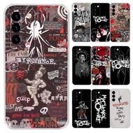 Transparent Case VIVO Y01 Y02 Y02S Y16 Y22S Y35 4G V25 V25e V25Pro X80 Pro 7ZL9 My Chemical Romance 