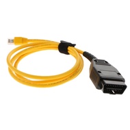 LazaraShop ENET (Ethernet To OBD) Interface Cable E-SYS ICOM Coding OBD2 Cable For BMW