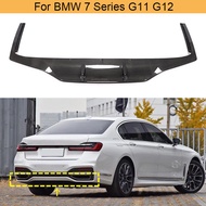 Carbon Fiber Rear Bumper Diffuser Lip Spoiler For BMW 7 Series G11 G12 M Sport 2019 2020 Rear Bumper
