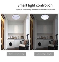 Lampu langit-langit solar 60W/100W/300W Tenaga Surya anti air Dapat diterapkan ke kamar tidur dapur 