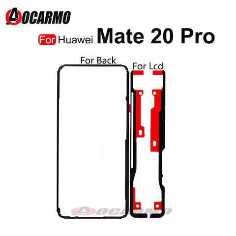 For Huawei Mate 20 Pro Mate20Pro LYA-AL00 Front Frame Lcd Screen Waterproof Sticker Back Cover Adhes
