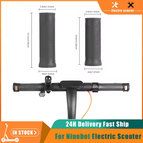 Handlebar Grip for Ninebot Max G2 G65 F2 F2Plus F2Pro E2 E3 Electric Scooter Anti-slip Silicone Scoo