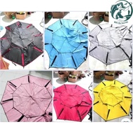 Umbrella fabric replaces umbrellas. Size 2m2 2m4. Colorful