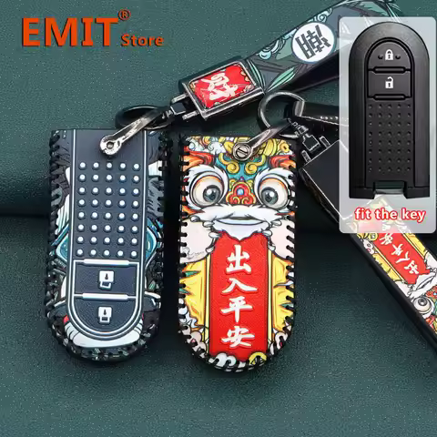 2 Buttons Car Remote Key Cover Case for Daihatsu Tanto Terios LA600S LA800S LA610S LA150S for Perodu