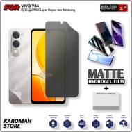 LAYAR Anti-Scratch Hydrogel Matte Vivo Y04 Y04S Screen Protector Matte Screen Protector