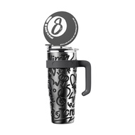 ZIPPO Tumbler Insulated Straw Taboo Black 1250ml untuk Minuman Anda dengan Kapasiti Besar