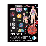 Factivity Human Body Book Folder With Magnets & Board For Kids