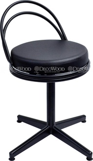 Modern Low Bar Stool 360 Degree Swivel / Front Desk / Office Chair W520MM X D520MM X H670MM