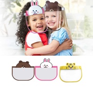 Kids Face Shield | Child Face Shield | Cartoon Faceshield | Protective Anti-Fog Face Shield / Splash Shield - Protection