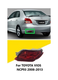 Rear Bumper Light  reflector For TOYOTA VIOS NCP93 2008 2009 2010 2011 2012 2013 Rear Brake Stop Lam