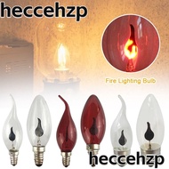 HECCEHZP Fire Lighting Bulb, Ball light Screw connector Candle Light Bulb, 2023 Decoration E14holder Tail Retro Edison Lamp Bright