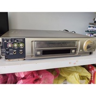Sharp VDO VHS Video Player Model Vc-T100 Hifi Stereo System Works Normally.
