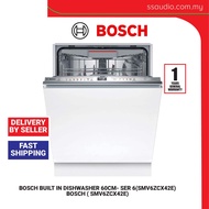 【 DELIVERY BY SELLER 】Bosch Series 6 Fully-integrated Built-in 60cm Dishwasher/ Mesin Basuh Pinggan 