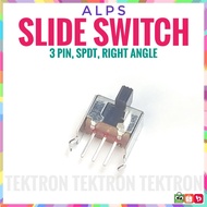 ALPS Slide Switch 3pin 2 Position SPDT Slide Switch On Off Switch 3P Sitting