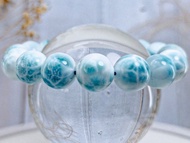 【無盡迴圈】高品畢業級海紋石 大咪拉利瑪水晶手鍊手串 一物一拍