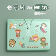 全城熱賣 - H155 綠色 5格 風琴袋 風琴包 A4文件夾 資料冊 試卷單據收納 插袋資料夾 資料插頁活頁夾 資料薄 試卷夾 試卷冊 文件保護檔案收納整理 Clear Book 練習冊收納