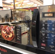 SHARP 25L 900w Digital Microwave Oven with Grill (R607EK)